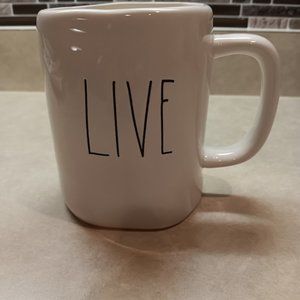Rae Dunn "LIVE" coffee cup